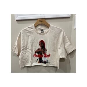 Sexy Red Crop Tshirt